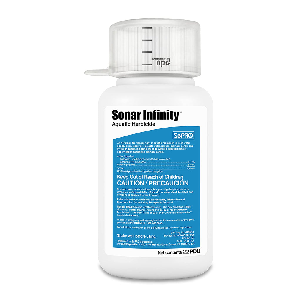 Proactive Aquatic Treatment Kit - Systemic Herbicide & Nutrient Binder for Lasting Clarity (Sonar Infinity + Restore WC)